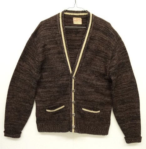 画像: 50'S McGREGOR "SHAGLINE" メタルボタン カーディガン USA製 (VINTAGE) 「Knit」 入荷しました。