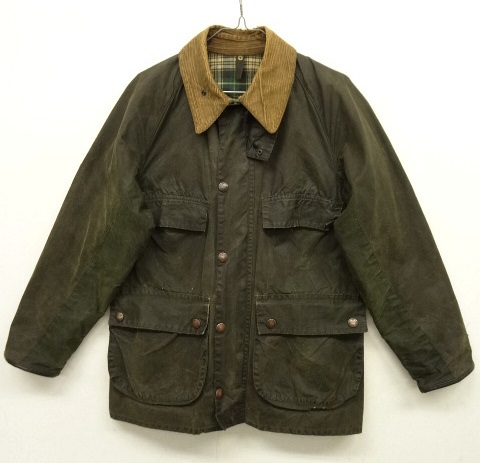 画像: 80'S BARBOUR 2クレスト "4POCKET BEDALE" オイルドジャケット OLIVE イングランド製 (VINTAGE) 「Jacket」 入荷しました。