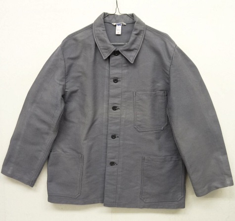 画像: MARQUARDT SCHULZ モールスキン ワークジャケット カバーオール GREY (VINTAGE) 「Jacket」 入荷しました。
