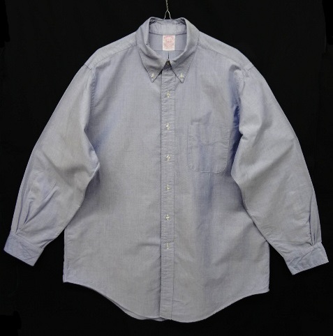 画像: 90'S BROOKS BROTHERS オックスフォード BDシャツ ブルー USA製 (VINTAGE) 「L/S Shirt」 入荷しました。