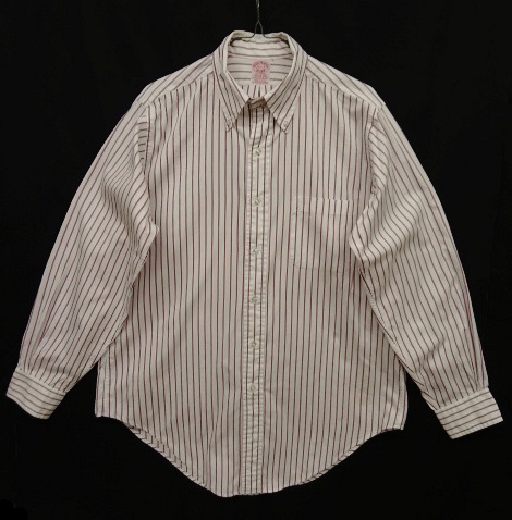 画像: 80'S BROOKS BROTHERS オックスフォード BDシャツ ストライプ USA製 (VINTAGE) 「L/S Shirt」 入荷しました。