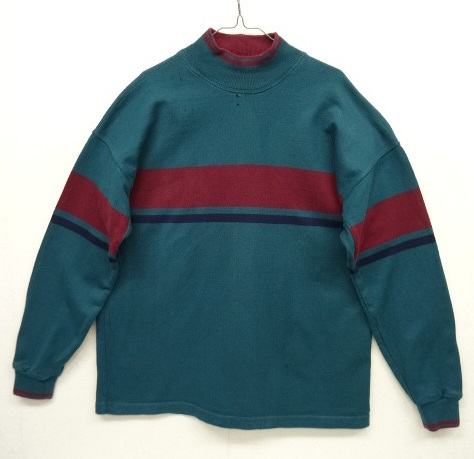 画像: 80'S LL Bean モックネック 長袖シャツ USA製 (VINTAGE) 「Sweat Shirt」 入荷しました。