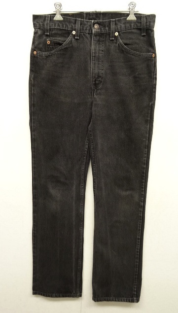 画像: 90'S LEVIS 517 ブーツカット デニム ブラック USA製 W32L32 (VINTAGE) 「Bottoms」 入荷しました。