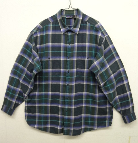 画像: 90'S PATAGONIA 雪無しタグ 長袖シャツ オンブレチェック ポルトガル製 (VINTAGE) 「L/S Shirt」 入荷しました。