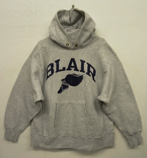 画像: 80'S CHAMPION "BLAIR" トリコタグ リバースウィーブ パーカー グレー USA製 (VINTAGE) 「parka」 入荷しました。