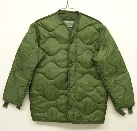 画像: 00'S アメリカ軍 US ARMY M65ジャケット用 キルティング ライナージャケット XS (VINTAGE) 「Jacket」 入荷しました。