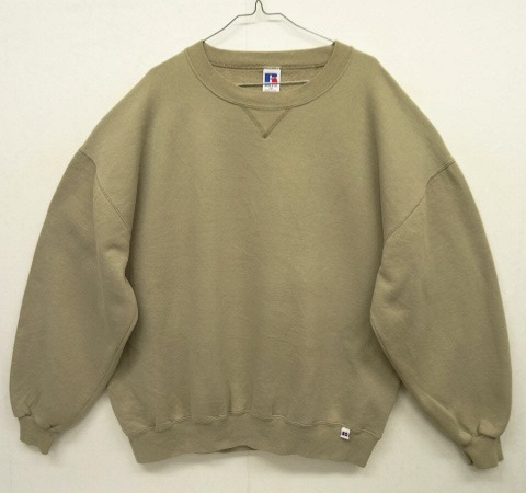 画像: 90'S RUSSELL ATHLETIC 前Vガゼット付き クルーネック スウェットシャツ USA製 (VINTAGE) 「Sweat Shirt」 入荷しました。