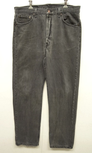 画像: 90'S LEVIS 501 デニム BLACK USA製 W36L32 (VINTAGE) 「Bottoms」 入荷しました。