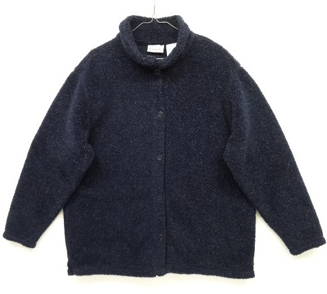 画像: 90'S BASIC EDITIONS スタンドカラー ボアフリース カバーオール NAVY (VINTAGE) 「Jacket」 入荷しました。