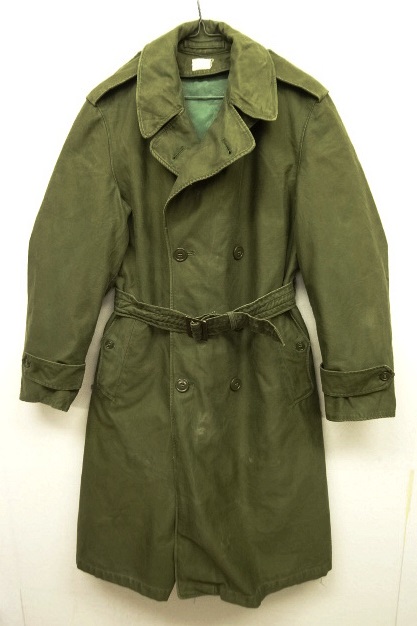 画像: 60'S アメリカ軍 US ARMY "M-1950" ライナー付き コットンサテン オーバーコート (VINTAGE) 「Jacket」 入荷しました。