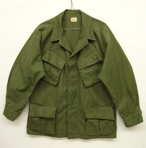 画像: 70'S アメリカ軍 US ARMY "JUNGLE FATIGUE 4th" リップストップ ファティーグジャケット M-SHORT (VINTAGE) 「Jacket」 入荷しました。