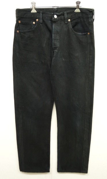 画像: 90'S EURO LEVIS 501 デニム BLACK UK製 W34L32 (VINTAGE) 「Bottoms」 入荷しました。