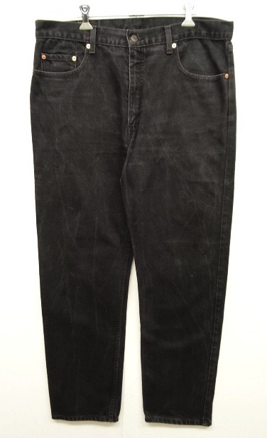 画像: 90'S EURO LEVIS 615 デニム BLACK ベルギー製 W38L32 (VINTAGE) 「Bottoms」 入荷しました。