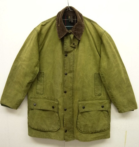 画像: 90'S BARBOUR 3クレスト 旧タグ "NORTHUMBRIA" 裏地ウール オイルドジャケット OLIVE イングランド製 (VINTAGE) 「Jacket」 入荷しました。