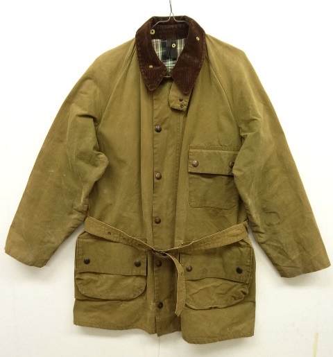 画像: 80'S BARBOUR 2クレスト "SOLWAY ZIPPER" オイルドジャケット KHAKI イングランド製 (VINTAGE) 「Jacket」 入荷しました。