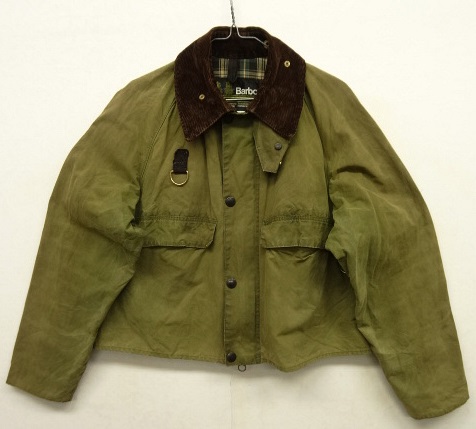 画像: 80'S BARBOUR 2クレスト "SPEY" オイルドジャケット OLIVE イングランド製 (VINTAGE) 「Jacket」 入荷しました。