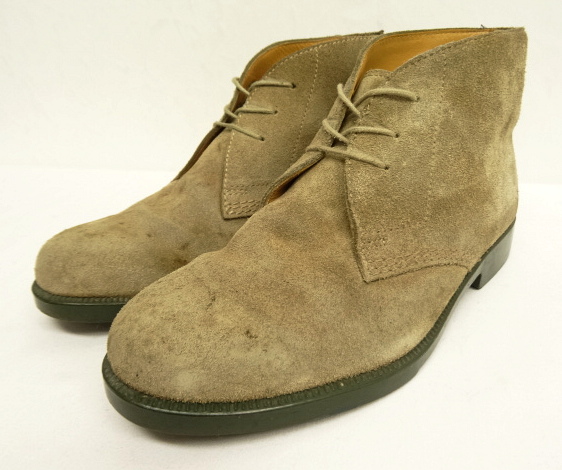 画像: イギリス軍 BRITISH ARMY スウェード デザートブーツ BEIGE (VINTAGE) 「Shoes」 入荷しました。
