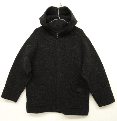 画像: SAINT JAMES 圧縮ウール フード付き ハーフコート CHARCOAL (USED) 「Jacket」 入荷しました。