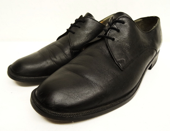 画像: ドイツ軍 ラバーソール レザー サービスシューズ BLACK 27.5cm (VINTAGE) 「Shoes」 入荷しました。