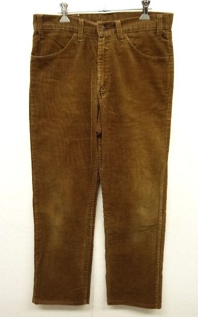 画像: 90'S LEVIS 519 コーデュロイパンツ BROWN USA製 W33L31 (VINTAGE) 「Bottoms」 入荷しました。