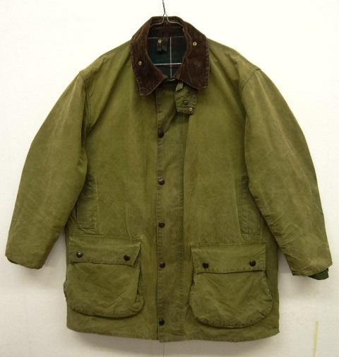 画像: 90'S BARBOUR 3クレスト 旧タグ "NORTHUMBRIA" 裏地ウール オイルドジャケット OLIVE イングランド製 (VINTAGE) 「Jacket」 入荷しました。