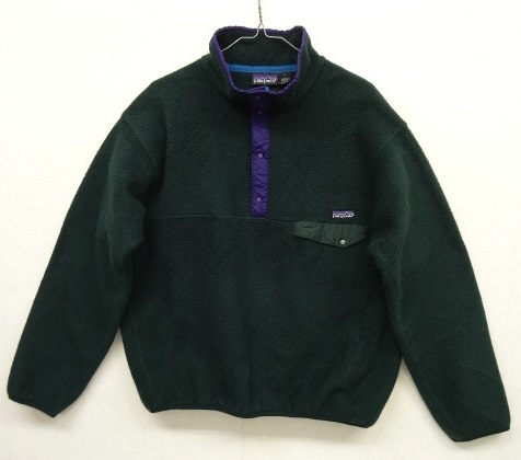 画像: 90'S PATAGONIA 旧タグ シンチラ スナップT フリースジャケット グリーン USA製 (VINTAGE) 「Jacket」 入荷しました。