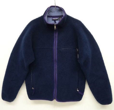 画像: 90'S PATAGONIA 旧タグ ベビーレトロカーディガン ネイビー USA製 (VINTAGE) 「Jacket」 入荷しました。