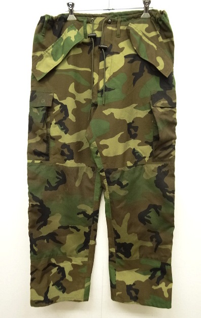 画像: 90'S アメリカ軍 US ARMY ECWCS ゴアテックスパンツ CAMO (VINTAGE) 「Bottoms」 入荷しました。