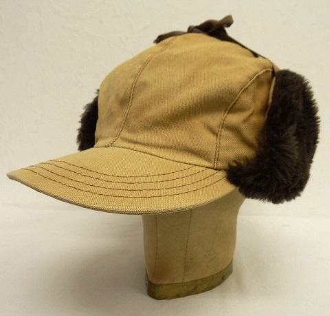 画像: 80'S UNKNOWN 裏地キルティング 耳当て付き ダックキャップ USA製 (VINTAGE) 「Cap」 入荷しました。