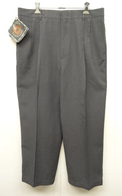 画像: 80'S LEVIS "TRAVELERS" ウール混 ツータック スラックス TALONジップ (DEADSTOCK) 「Bottoms」 入荷しました。