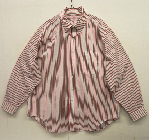 画像: 90'S BROOKS BROTHERS ポプリン BDシャツ ストライプ USA製 (VINTAGE) 「L/S Shirt」 入荷しました。