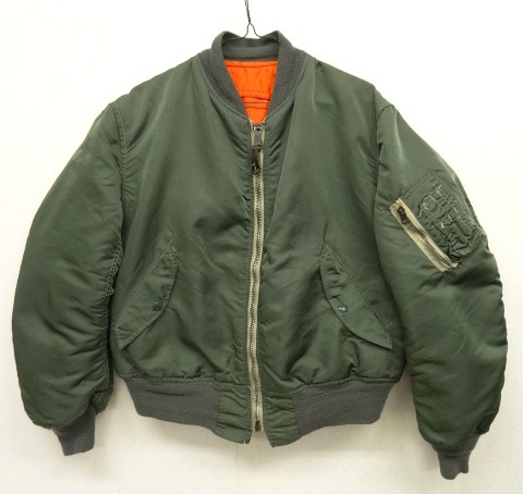 画像: 80'S ALPHA INDUSTRIES INC "MIL-J-82790E" MA-1 ジャケット USA製 (VINTAGE) 「Jacket」 入荷しました。