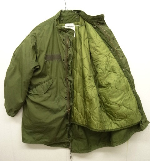 画像: 80'S アメリカ軍 US ARMY "ライナー付き" M-65 フィッシュテールパーカー MEDIUM (VINTAGE) 「Jacket」 入荷しました。