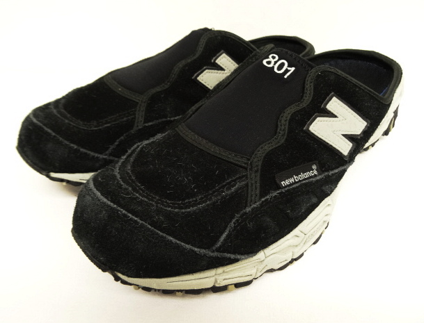 画像: NEW BALANCE 801 "ALL TERRAIN" スウェード スリッポン BLACK (USED) 「Shoes」 入荷しました。