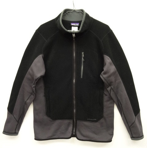 画像: PATAGONIA フリース x ストレッチ素材 フルジップジャケット BLACK/CHARCOAL (USED) 「Jacket」 入荷しました。