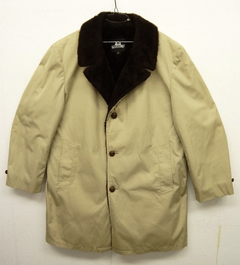 画像: 80'S STAFFORD 裏地ボア付き コート ベージュ USA製 (VINTAGE) 「Jacket」 入荷しました。