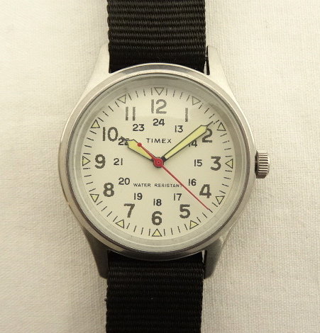 画像: J.CREW x TIMEX フィールドウォッチ ホワイト/ブラックベルト (USED) 「Accessorie」 入荷しました。