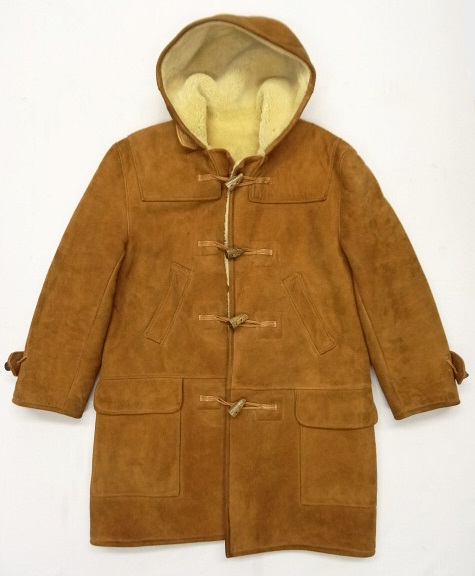 画像: 80'S GOLDEN BEAR 本水牛角トグル オールリアルムートン ダッフルコート USA製 (VINTAGE) 「Jacket」 入荷しました。