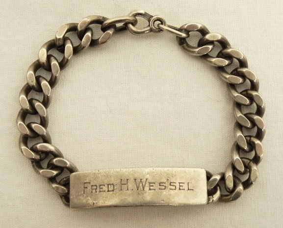 画像: アメリカ軍 IDプレート チェーンブレスレット シルバー (VINTAGE) 「Accessorie」 入荷しました。