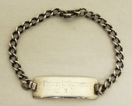 画像: アメリカ軍 US NAVY IDプレート チェーンブレスレット シルバー (VINTAGE) 「Accessorie」 入荷しました。