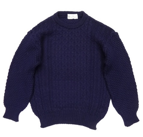 画像: UNKNOWN ケーブル編み アランセーター UK製 (VINTAGE) 「Knit」 入荷しました。