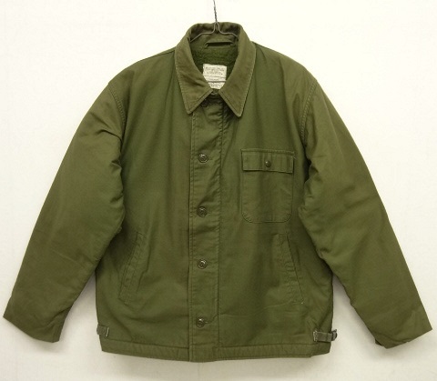 画像: 80'S アメリカ軍 US NAVY "A-2" デッキジャケット (VINTAGE) 「Jacket」 入荷しました。