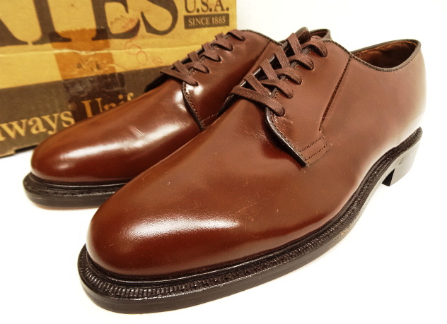 画像: 70'S BATES FLOATAWAYS レザーソール サービスシューズ ブラウン USA製 (DEADSTOCK) 「Shoes」 入荷しました。