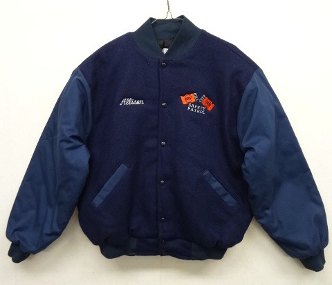 画像: 90'S GO SPORTSWEAR ウール/コットン 裏地キルティング スタジャン USA製 (VINTAGE) 「Jacket」 入荷しました。