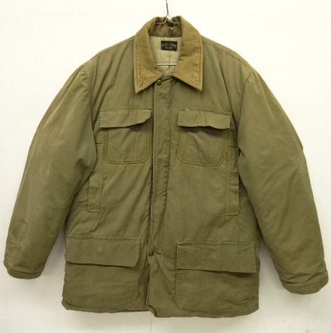 画像: 50'S ALL DOWN FILLED ダウン ハンティングジャケット CROWNジップ (VINTAGE) 「Jacket」 入荷しました。