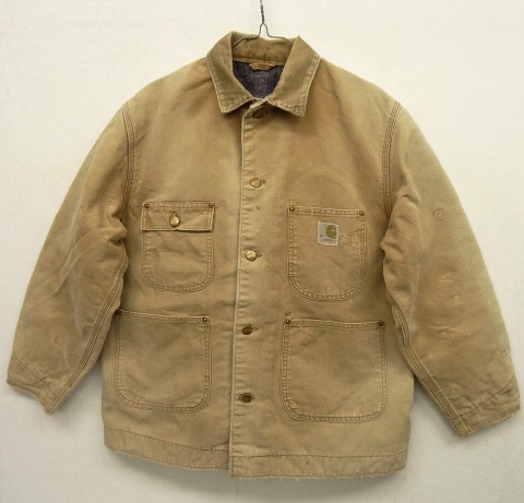 画像: 70'S CARHARTT プリントタグ 裏地ブランケット ダックジャケット BROWN (VINTAGE) 「Jacket」 入荷しました。