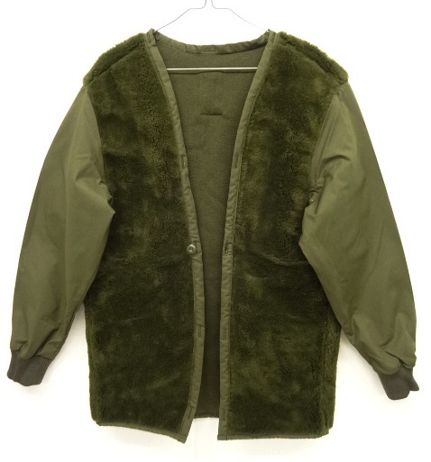 画像: オランダ軍 ボアフリース ライナージャケット OLIVE (DEADSTOCK) 「Jacket」 入荷しました。