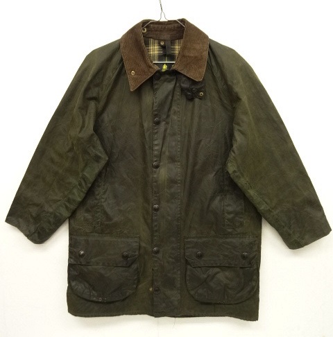 画像: 90'S BARBOUR 3クレスト 旧タグ "BEAUFORT" オイルドジャケット OLIVE イングランド製 (VINTAGE) 「Jacket」 入荷しました。