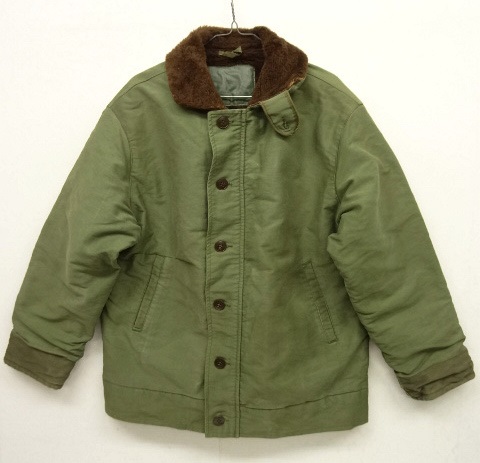 画像: 70'S フランス軍 裏地ボア付き ジャングルクロス デッキジャケット (VINTAGE) 「Jacket」 入荷しました。