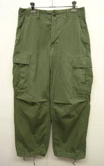 画像: 60'S アメリカ軍 US ARMY "JUNGLE FATIGUE" カーゴパンツ S-SHORT (VINTAGE) 「Bottoms」 入荷しました。